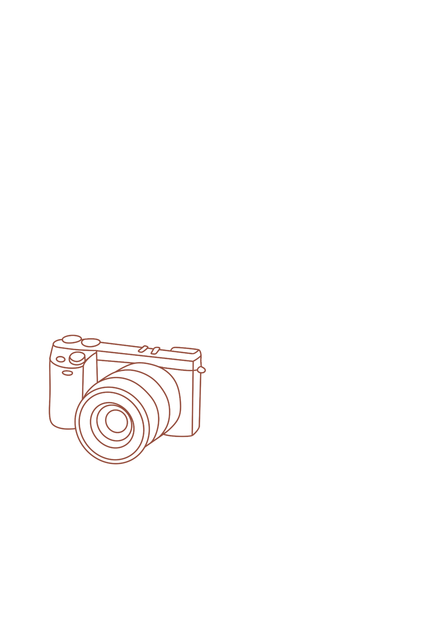Camera graphic for Lexi Avila Photography western branding
