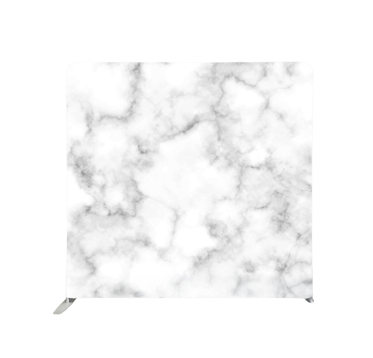 Classic white marble pattern with light gray veining throughout.