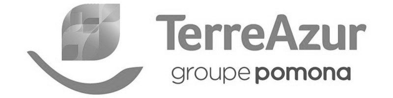 Three gray corporate logos arranged horizontally including TerreAzur and other business branding elements.