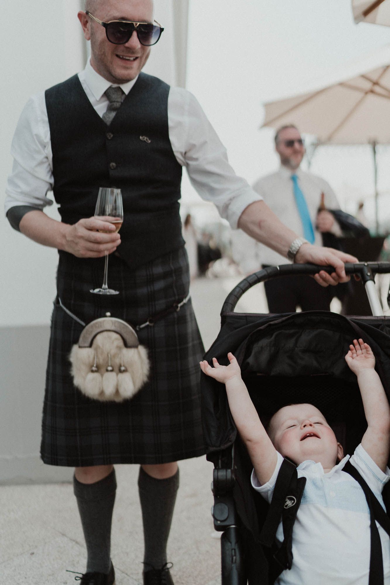 Wedding photography of British Hayley and Scottish Johny at The Yeatman, Portugal