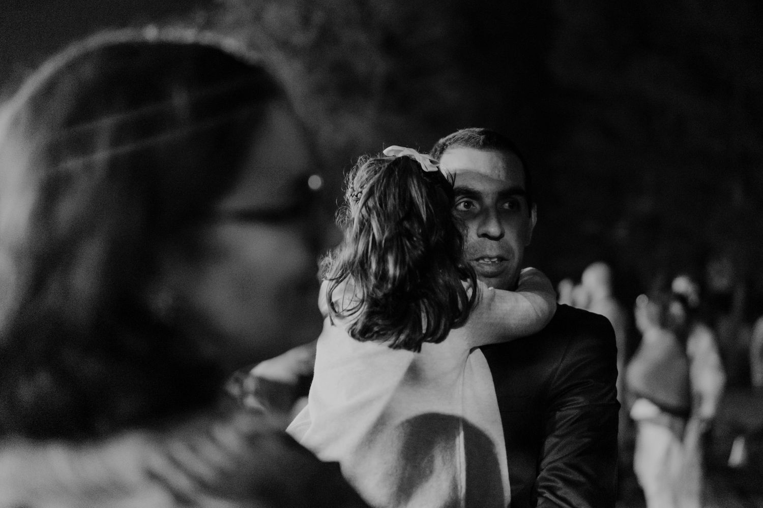 emotional moment captured during an intimate Porto wedding