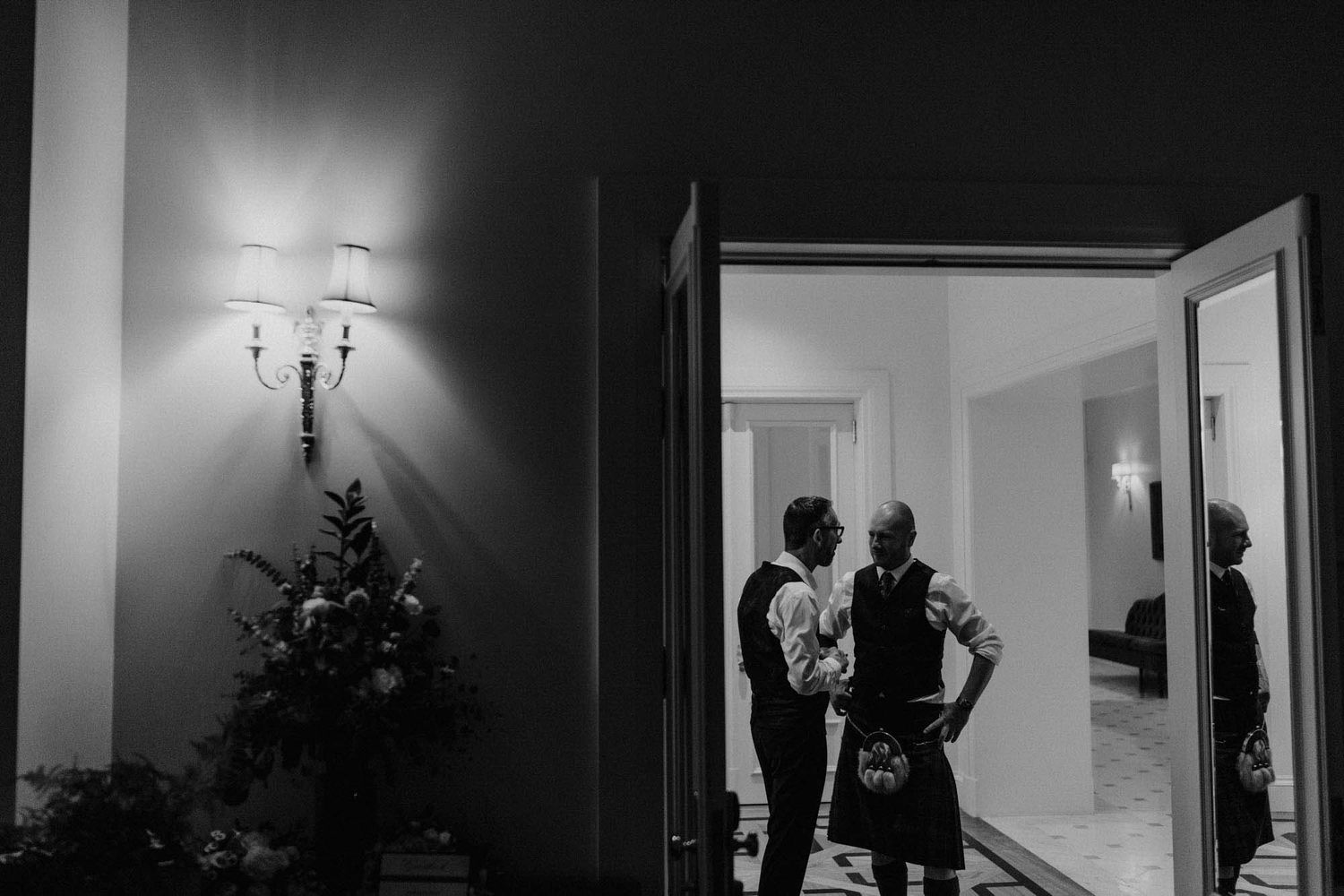 Wedding photography of British Hayley and Scottish Johny at The Yeatman, Portugal