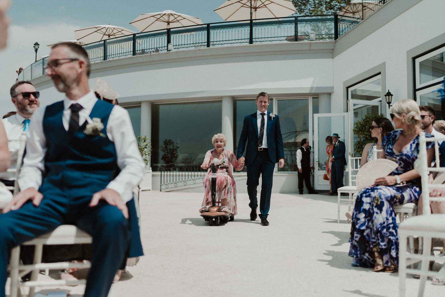 Wedding photography of British Hayley and Scottish Johny at The Yeatman, Portugal