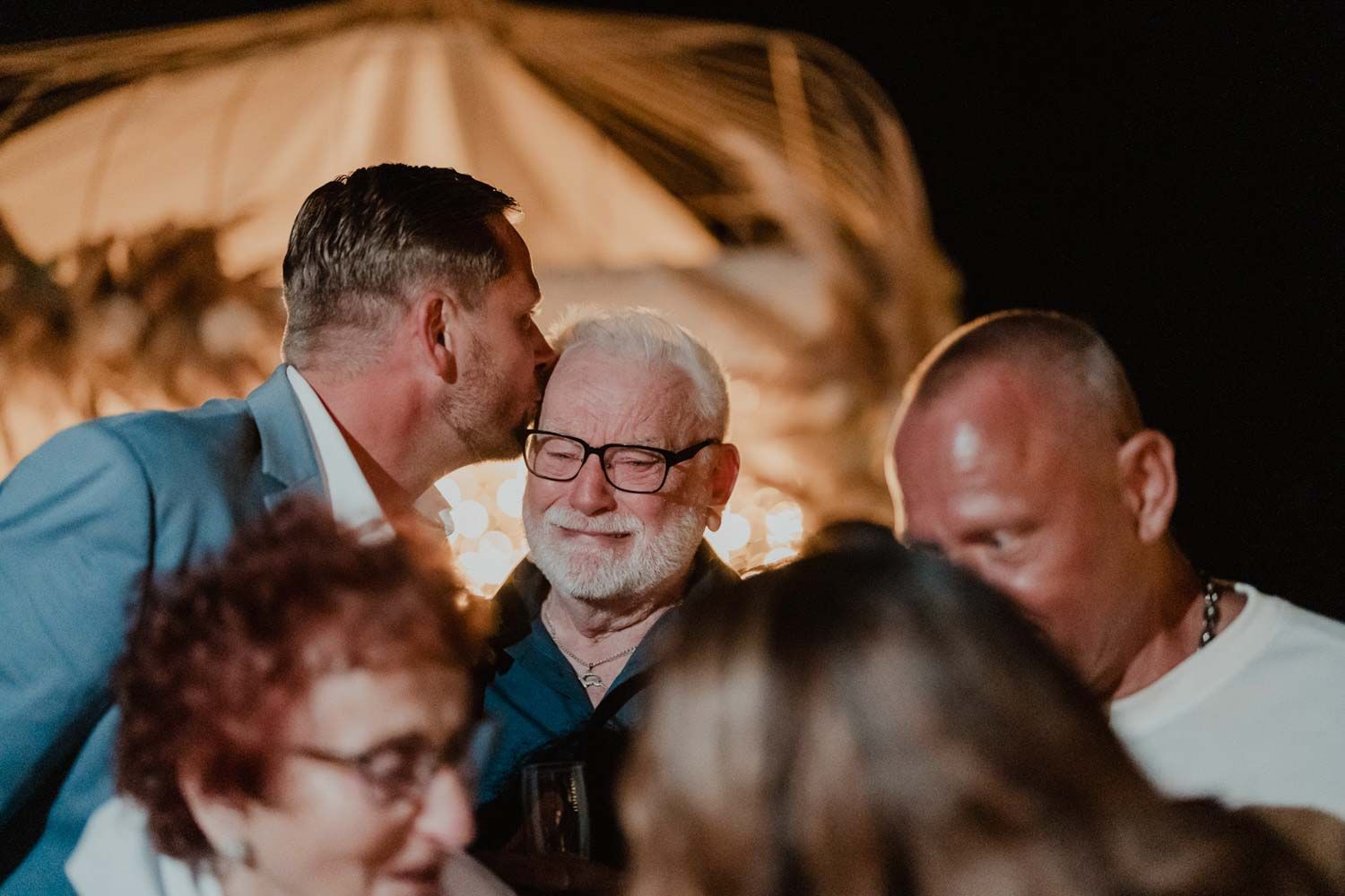 Guest portraits from a German-style wedding at Set Lounge, Portugal. Capturing real smiles and emotions at this intimate celebration.