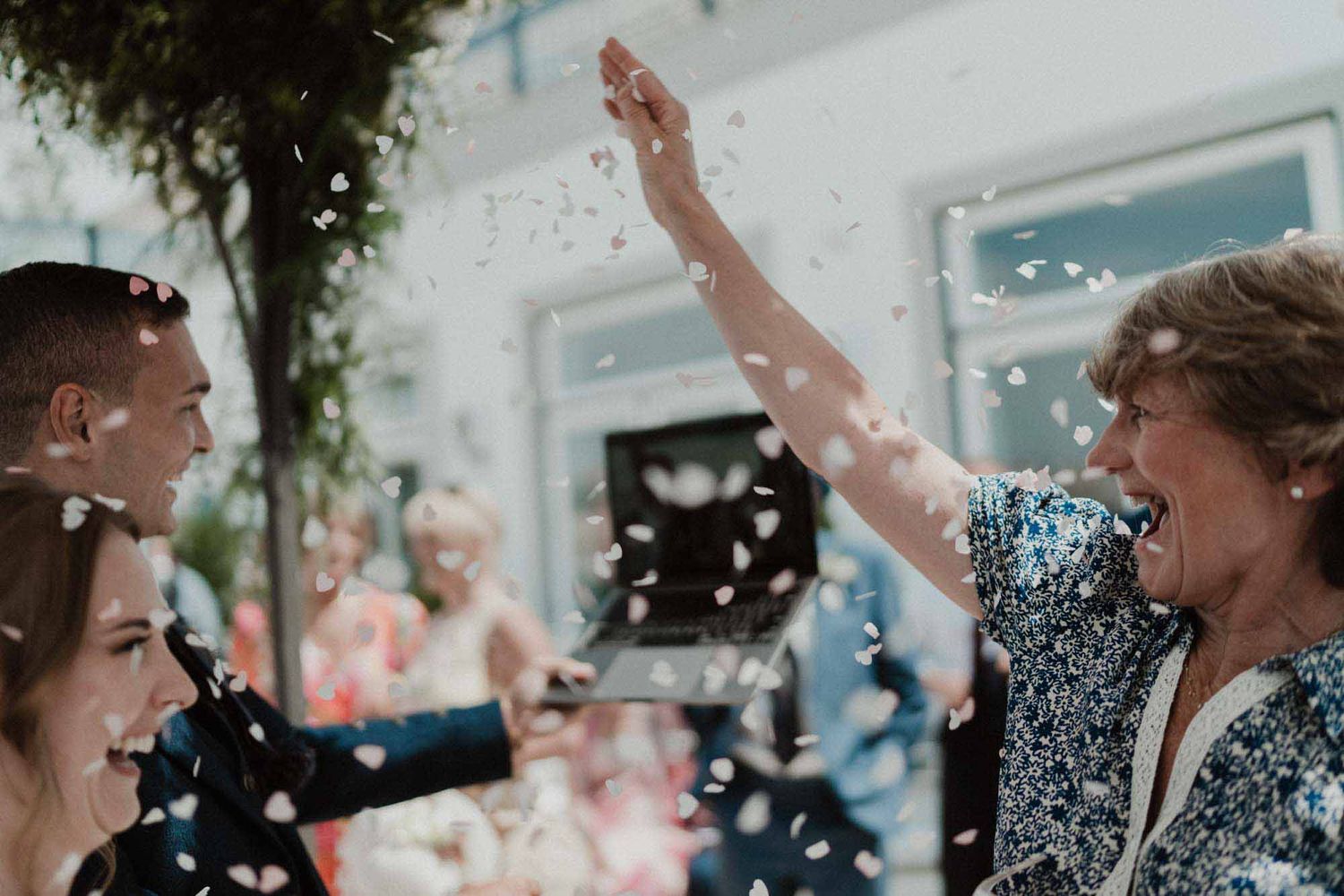 Wedding photography of British Hayley and Scottish Johny at The Yeatman, Portugal
