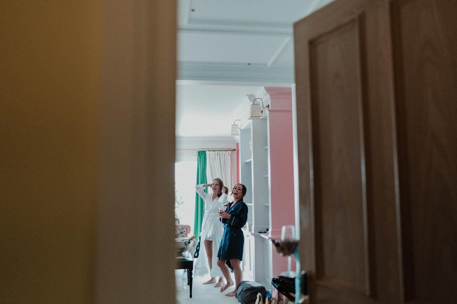 Wedding photography of British Hayley and Scottish Johny at The Yeatman, Portugal