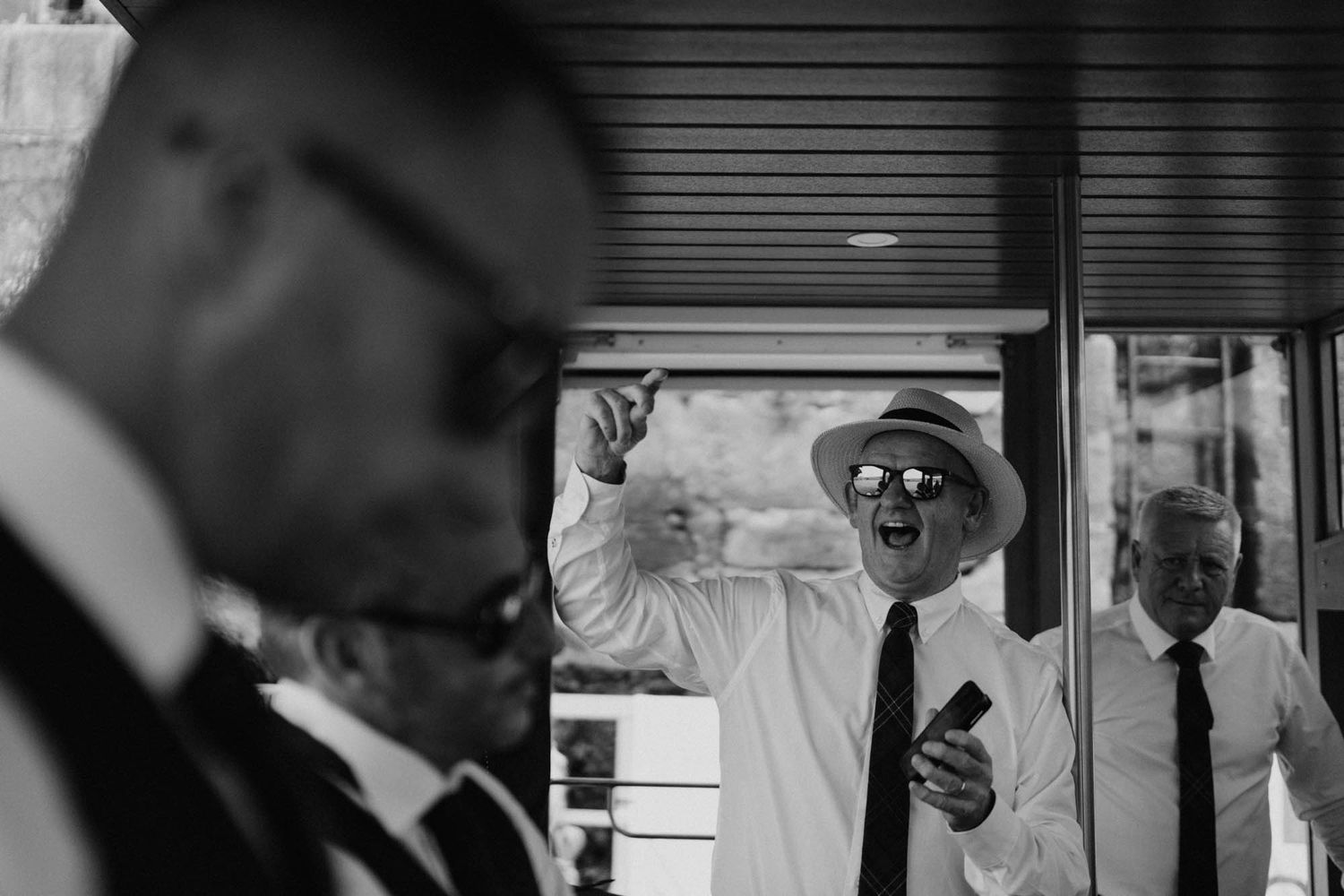 Wedding photography of British Hayley and Scottish Johny at The Yeatman, Portugal