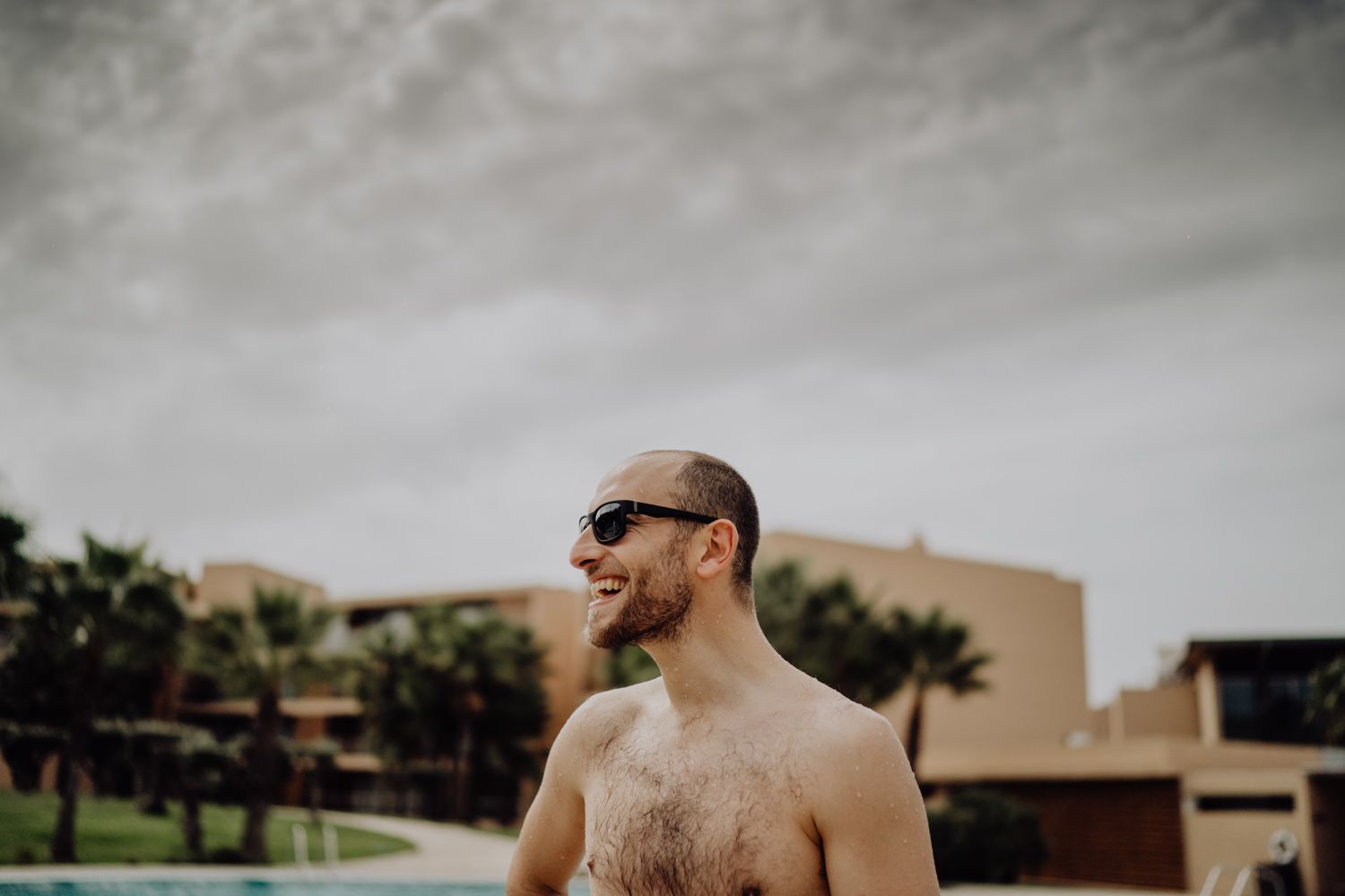 Algarve wedding photographer capturing cinematic moments at Vidamar Resort Portugal