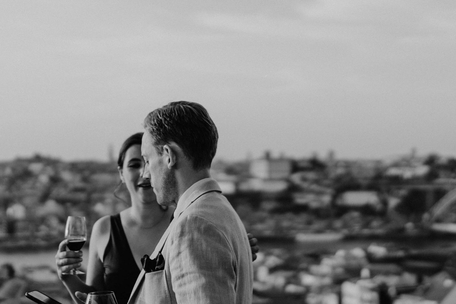 Wedding photography of British Hayley and Scottish Johny at The Yeatman, Portugal