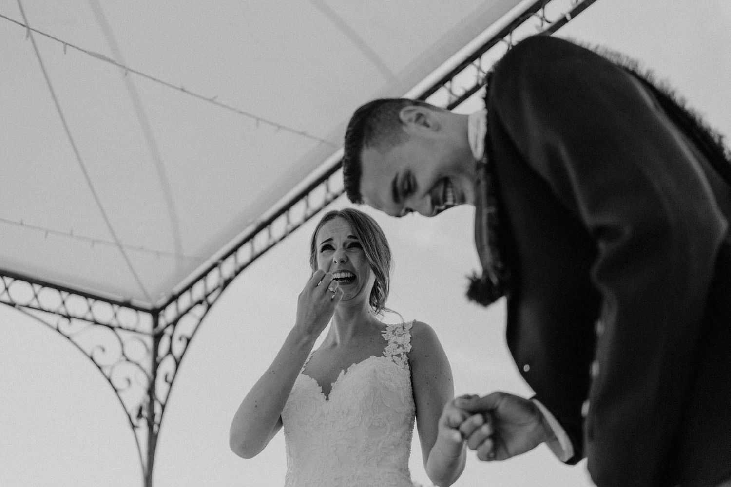 Wedding photography of British Hayley and Scottish Johny at The Yeatman, Portugal