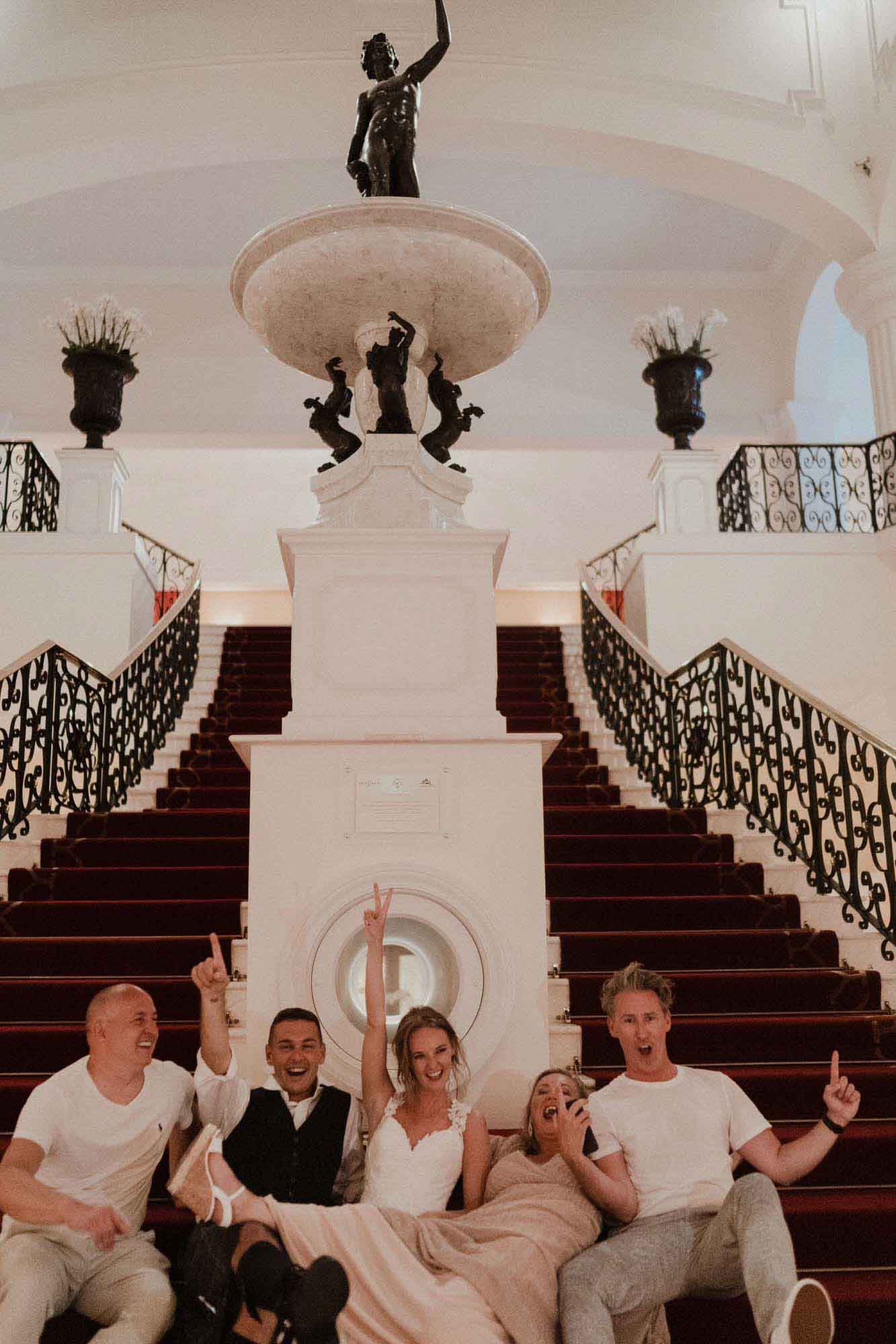 Wedding photography of British Hayley and Scottish Johny at The Yeatman, Portugal