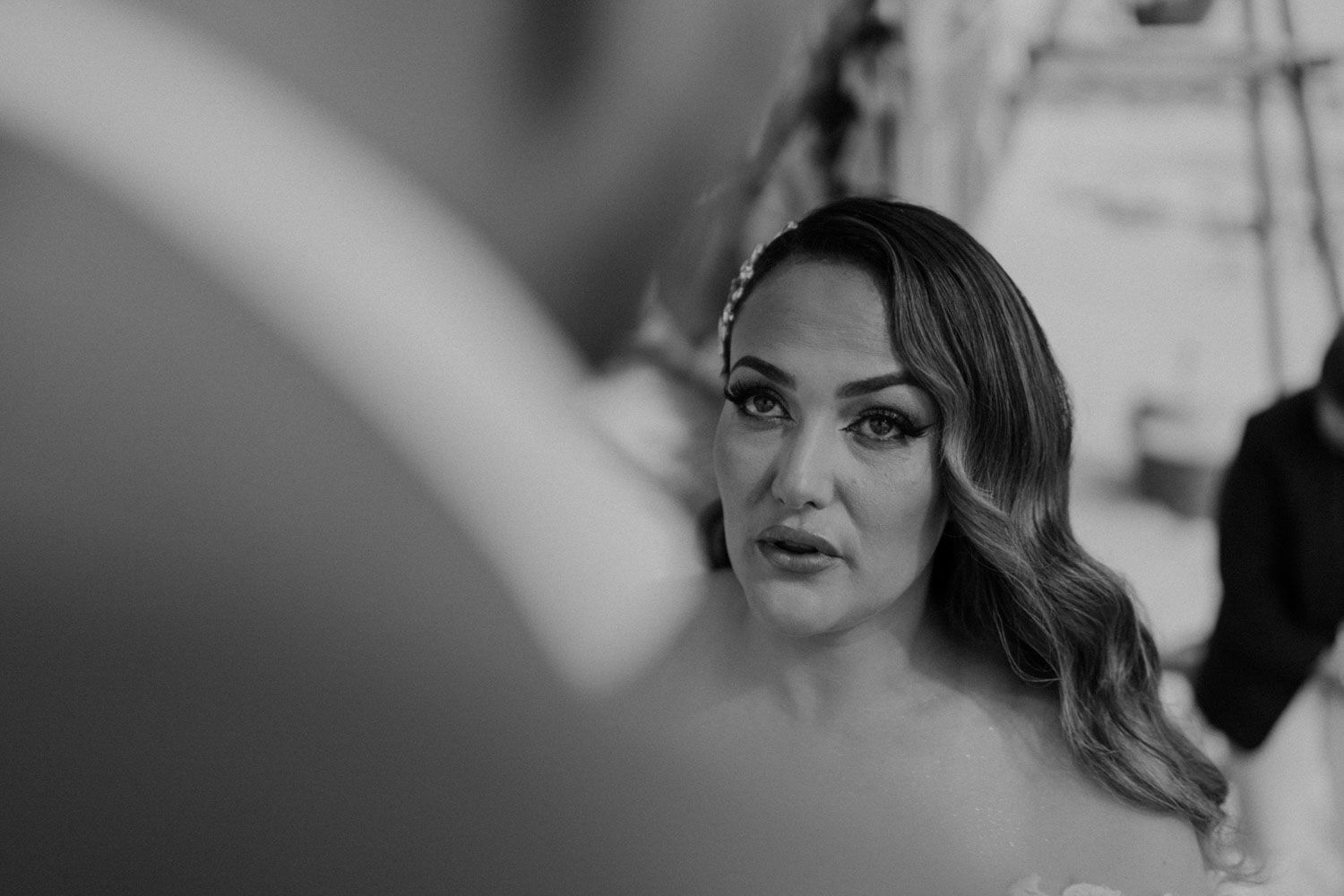 Civil wedding ceremony at Set Lounge, Portugal. Authentic and emotional moments captured during the German-style destination wedding.