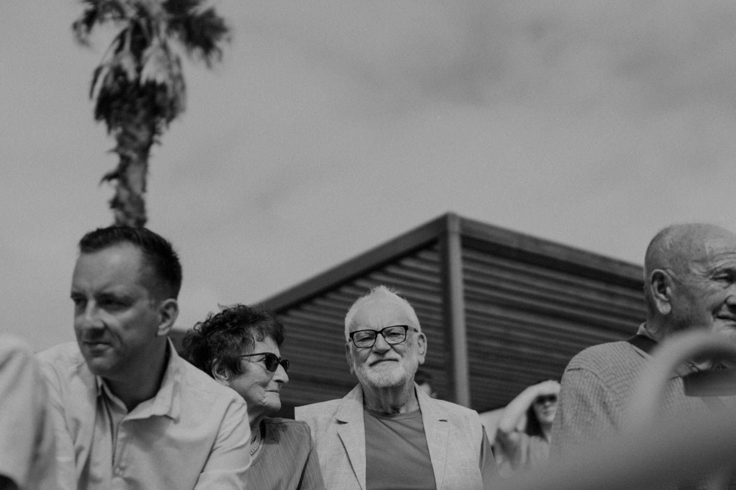 Civil wedding ceremony at Set Lounge, Portugal. Authentic and emotional moments captured during the German-style destination wedding.