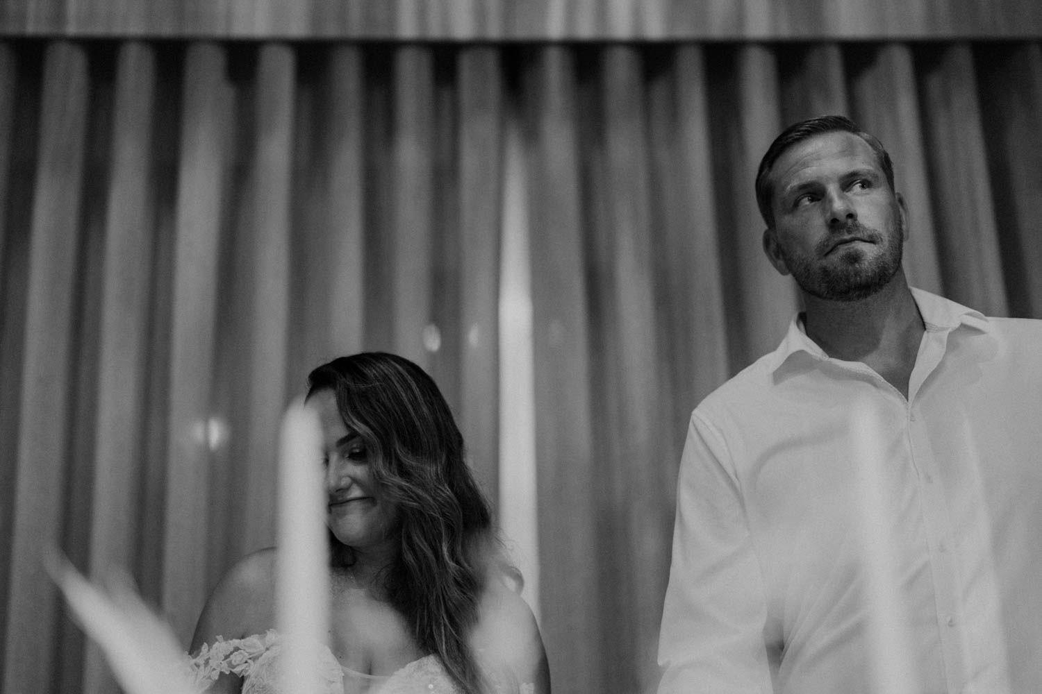 Guest portraits from a German-style wedding at Set Lounge, Portugal. Capturing real smiles and emotions at this intimate celebration.