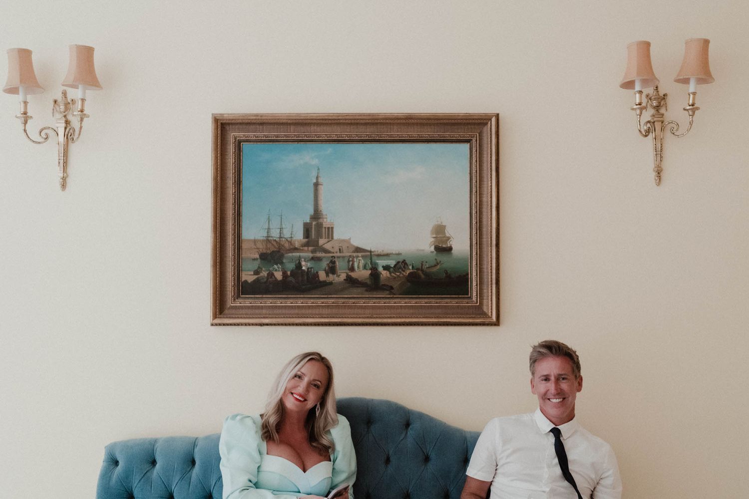 Wedding photography of British Hayley and Scottish Johny at The Yeatman, Portugal