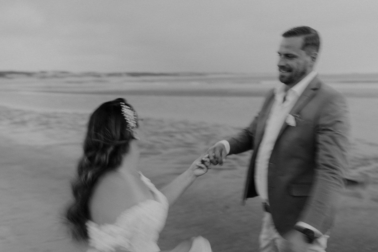 Intimate moment between the bride and groom at Set Lounge, Portugal, captured during a quiet, emotional shoot.
