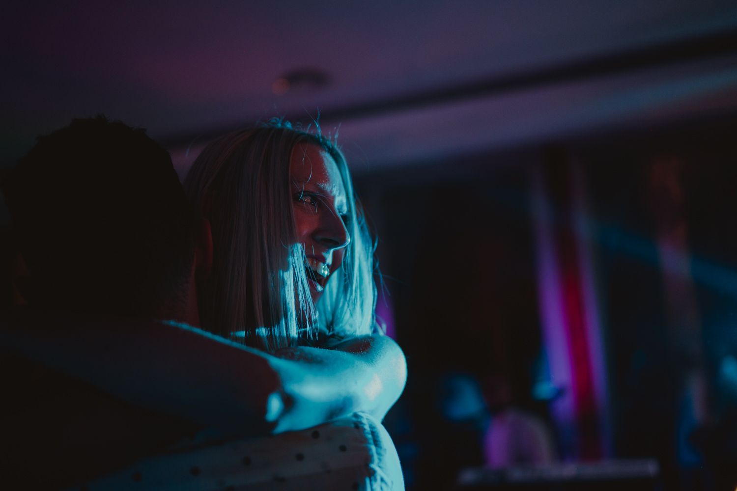 Algarve wedding photographer capturing fun and candid dance floor moments
