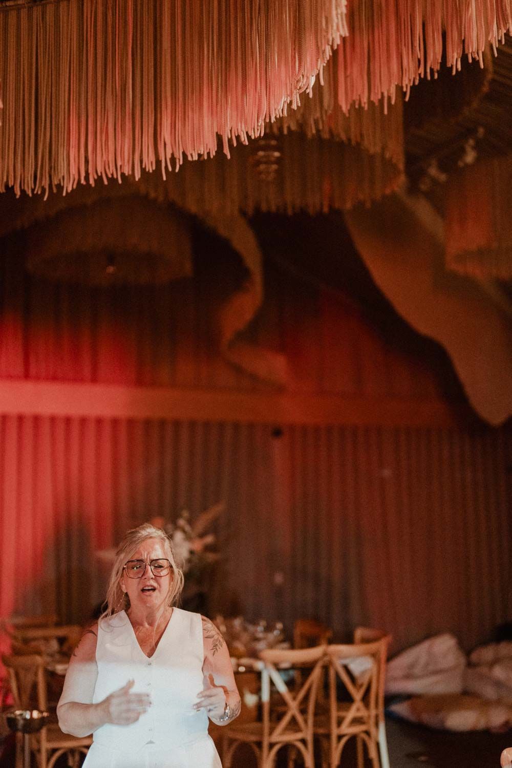 Guest portraits from a German-style wedding at Set Lounge, Portugal. Capturing real smiles and emotions at this intimate celebration.