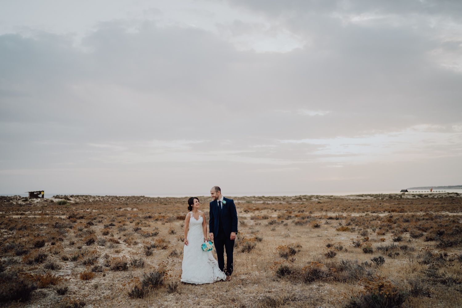 Algarve wedding photographer capturing cinematic moments at Vidamar Resort Portugal