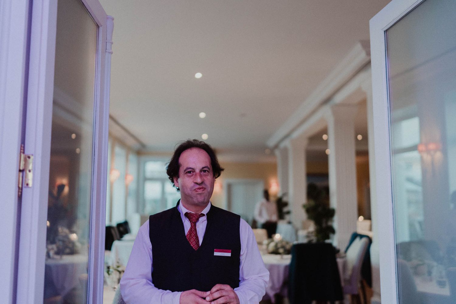 Wedding photography of British Hayley and Scottish Johny at The Yeatman, Portugal