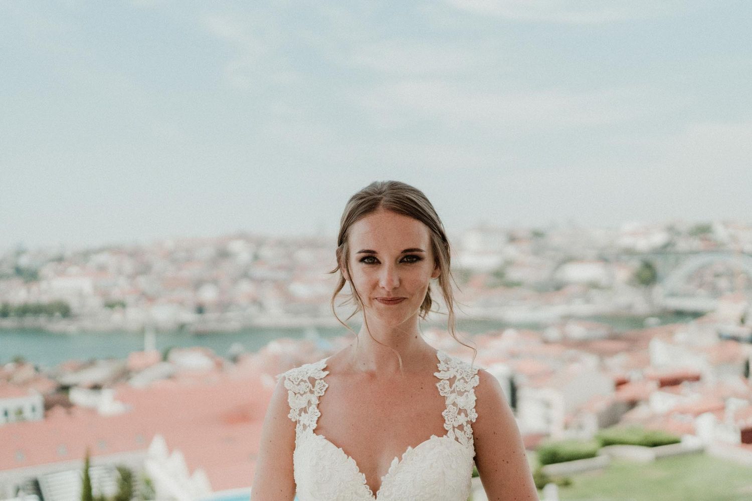 Wedding photography of British Hayley and Scottish Johny at The Yeatman, Portugal
