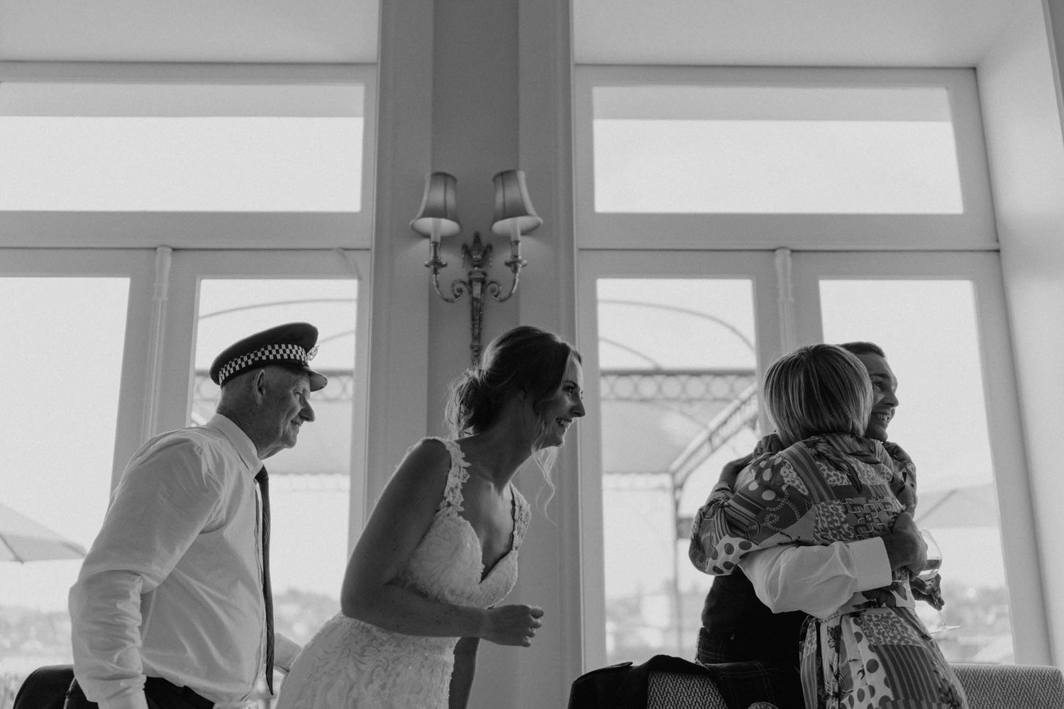 Wedding photography of British Hayley and Scottish Johny at The Yeatman, Portugal