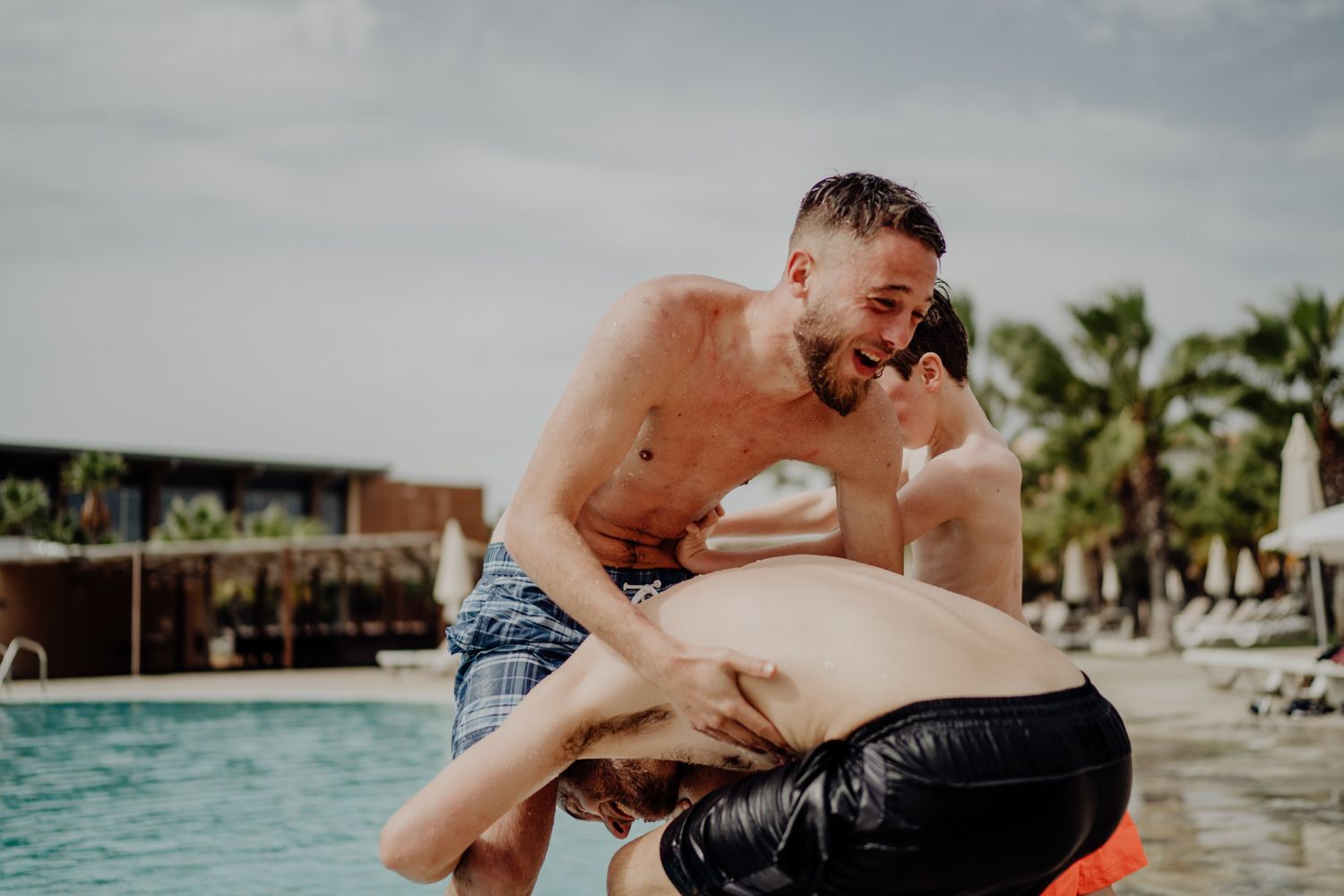 Algarve wedding photographer capturing cinematic moments at Vidamar Resort Portugal