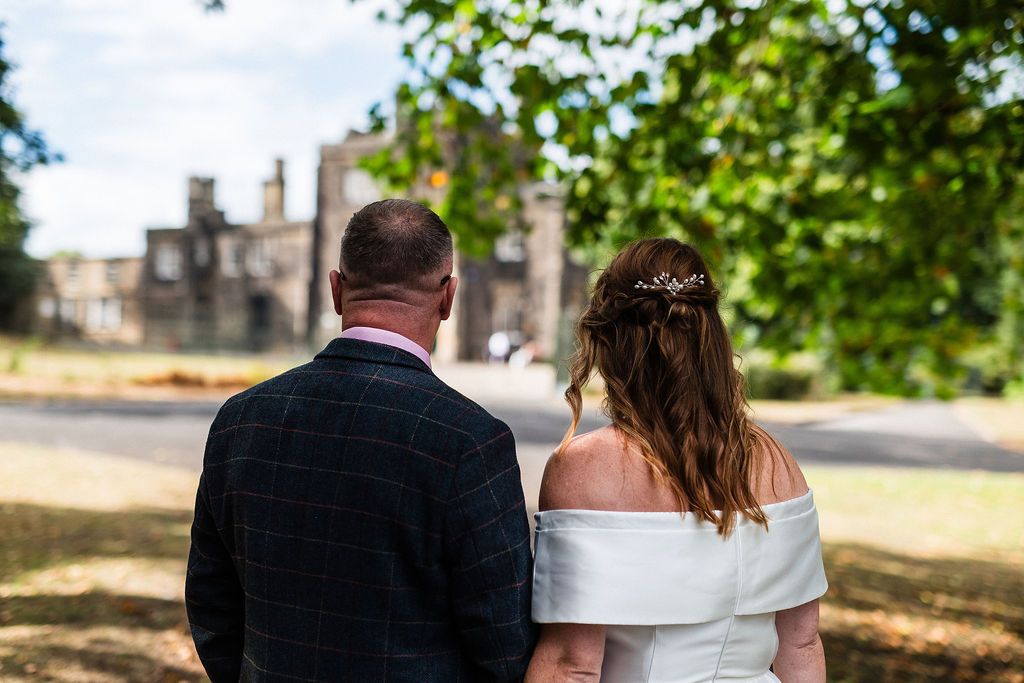 Natural and relaxed budget-friendly wedding photography at Dudley Register Office, captured by documentary-style wedding photographer
