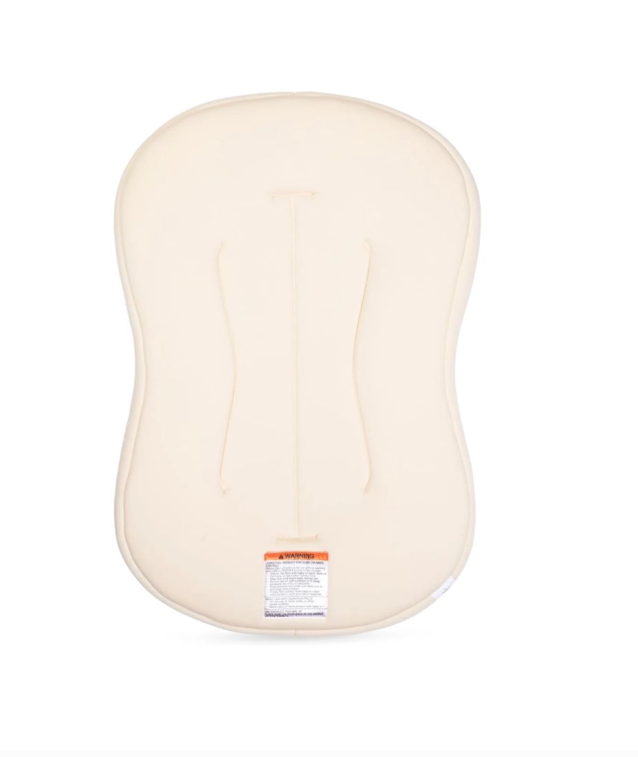 A neutral cream Snuggle Me lounger perfect item to add to any baby registry.