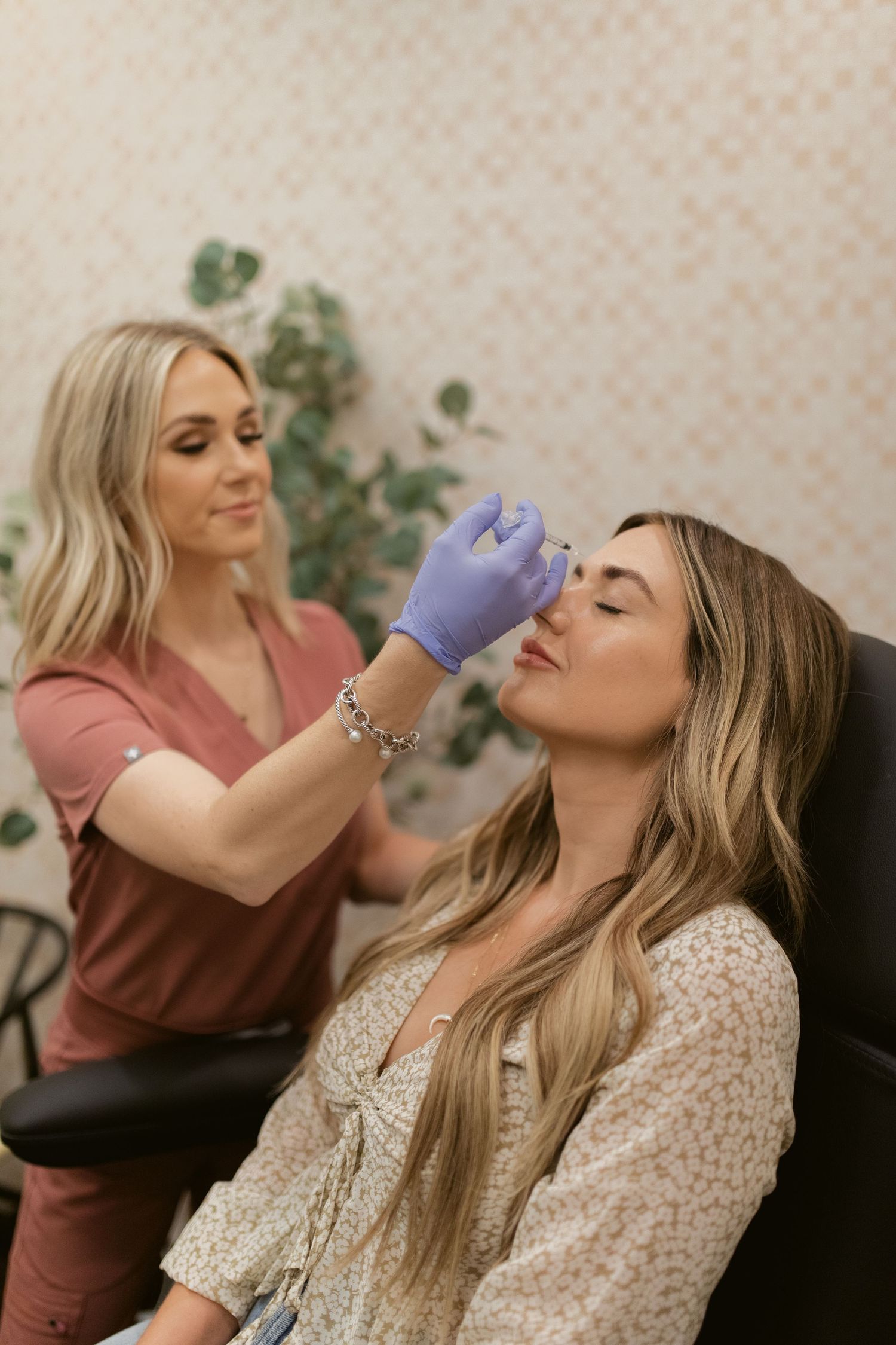 med spa branding photoshoot