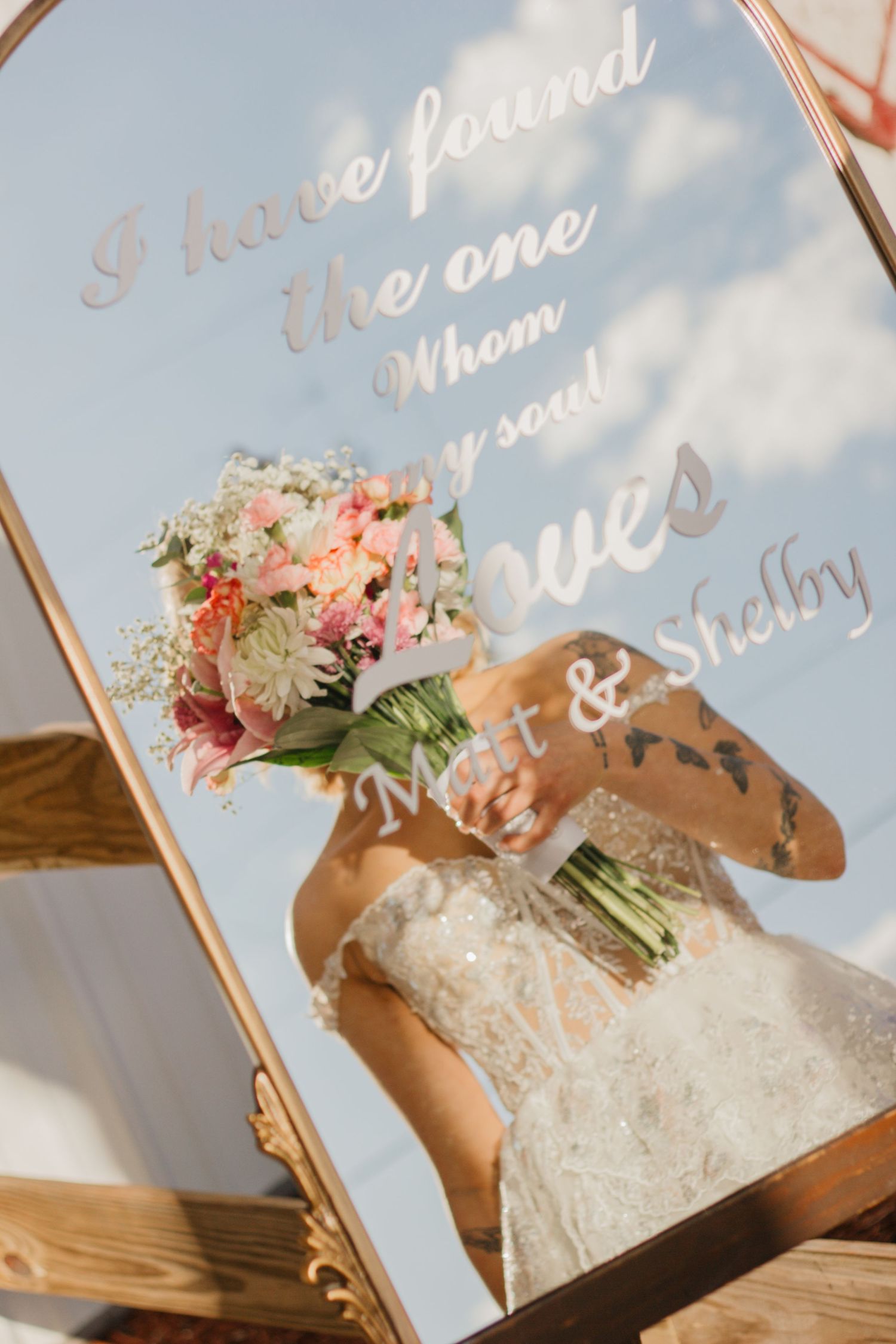 Wedding, artsy details