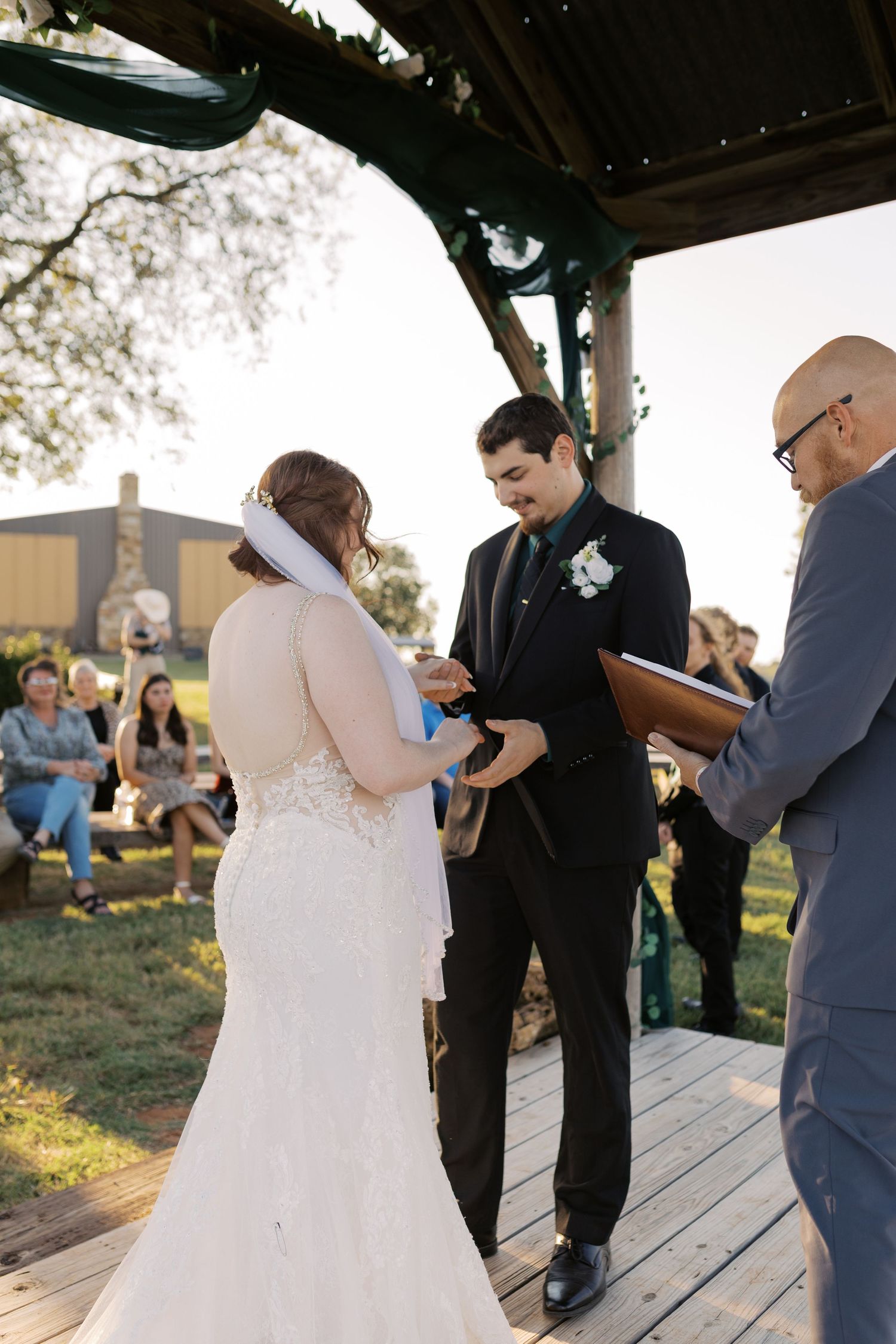 Oklahoma wedding photographer, photographed by Julie Lawson Photography.