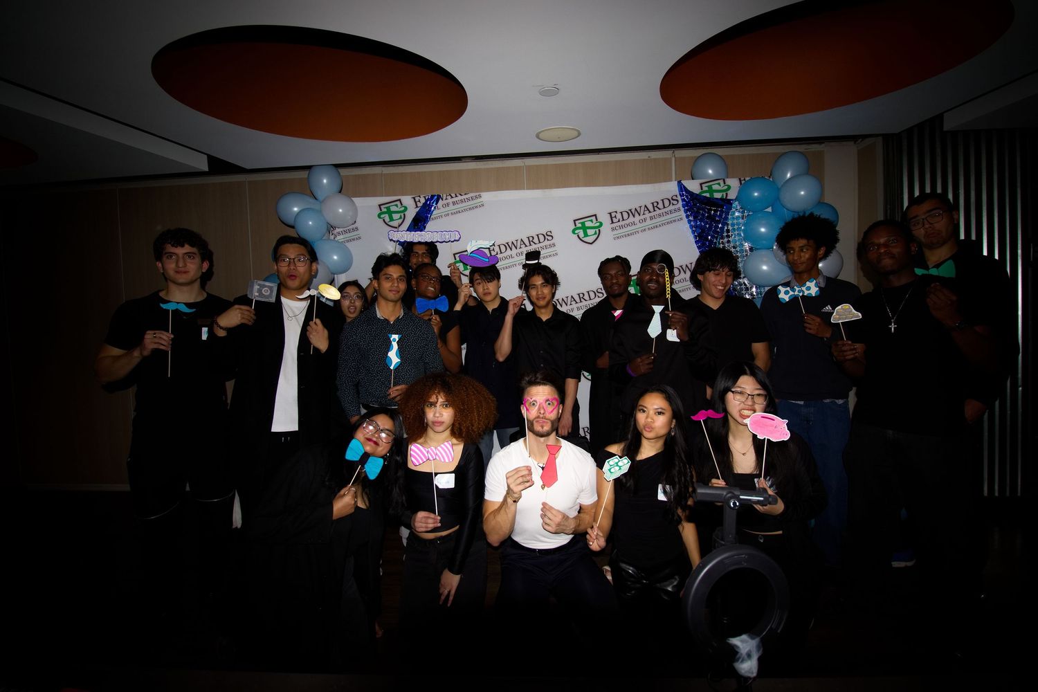 Celebration photo with a group of people