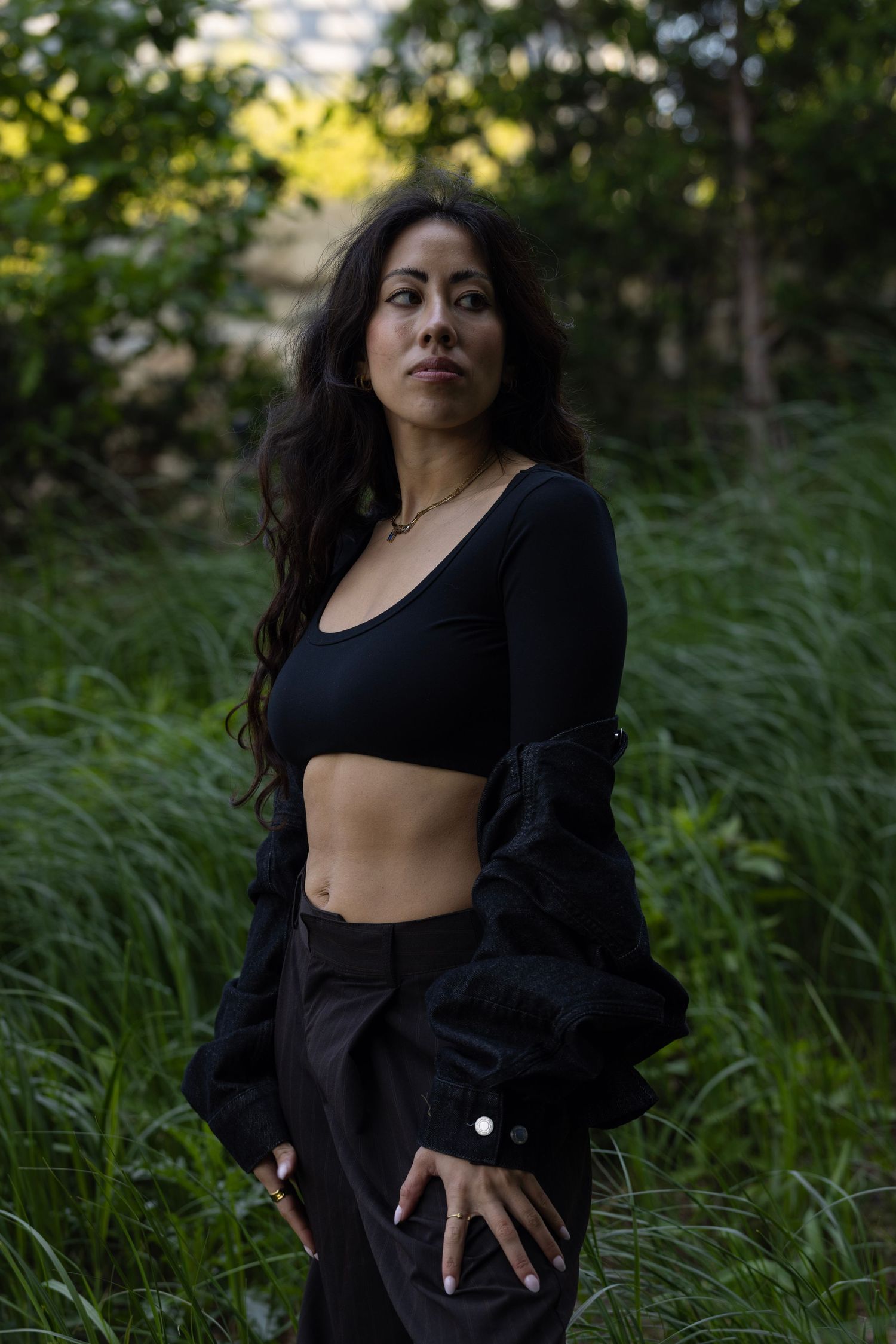 Portrait of Model in Chicago South Loop