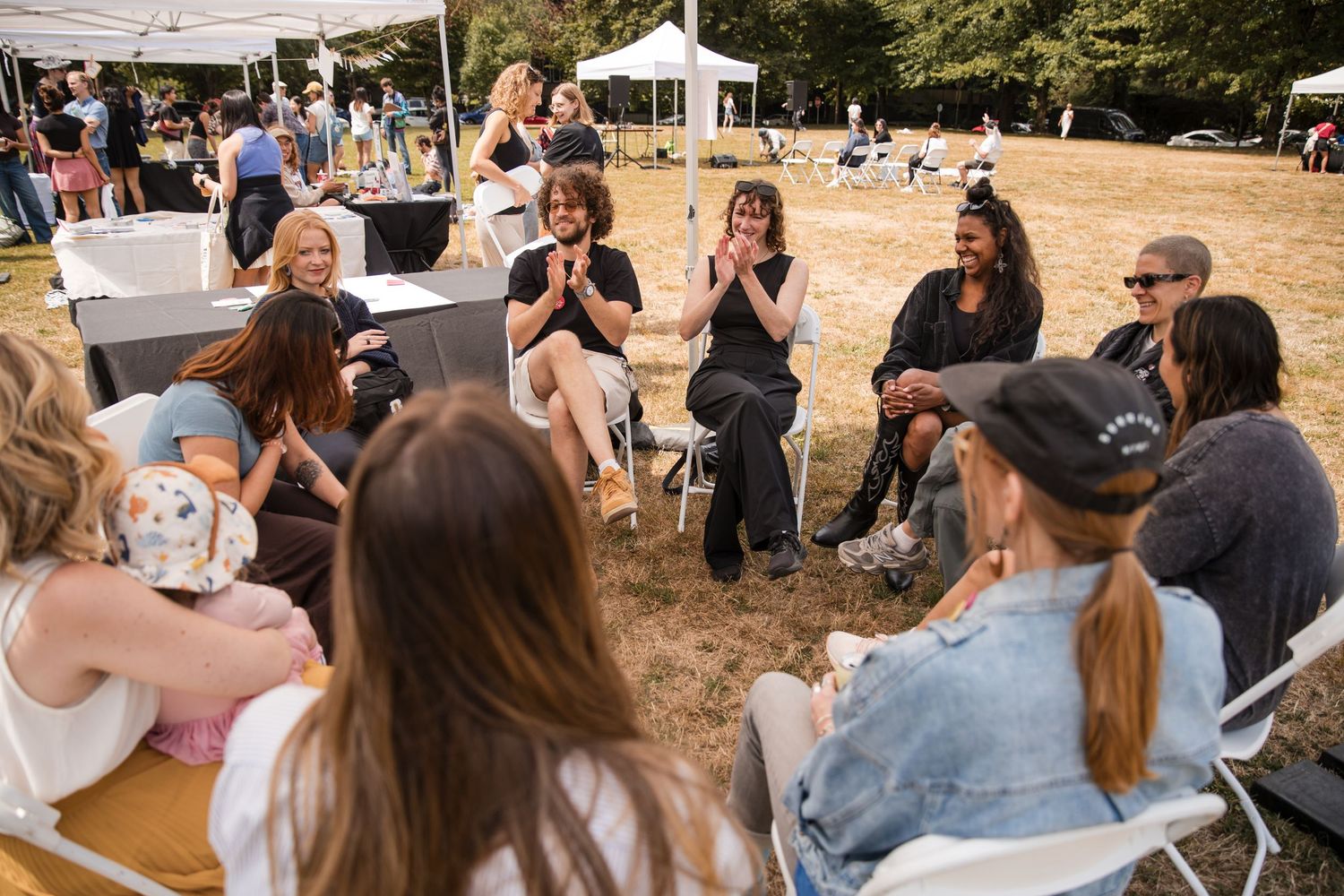vancouver-event-photography-group-of-people-sitting-in-a-circle