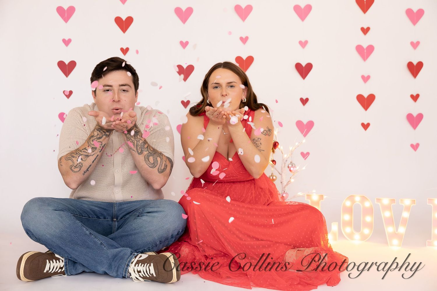 romantic valentines mini session
