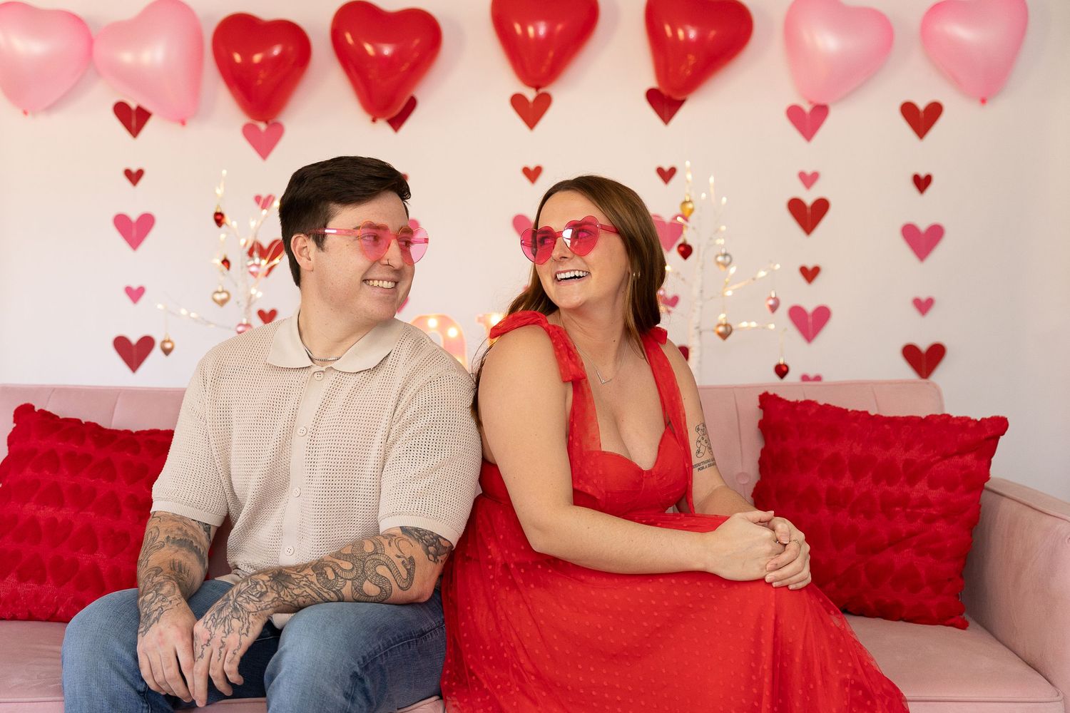 romantic valentines mini session