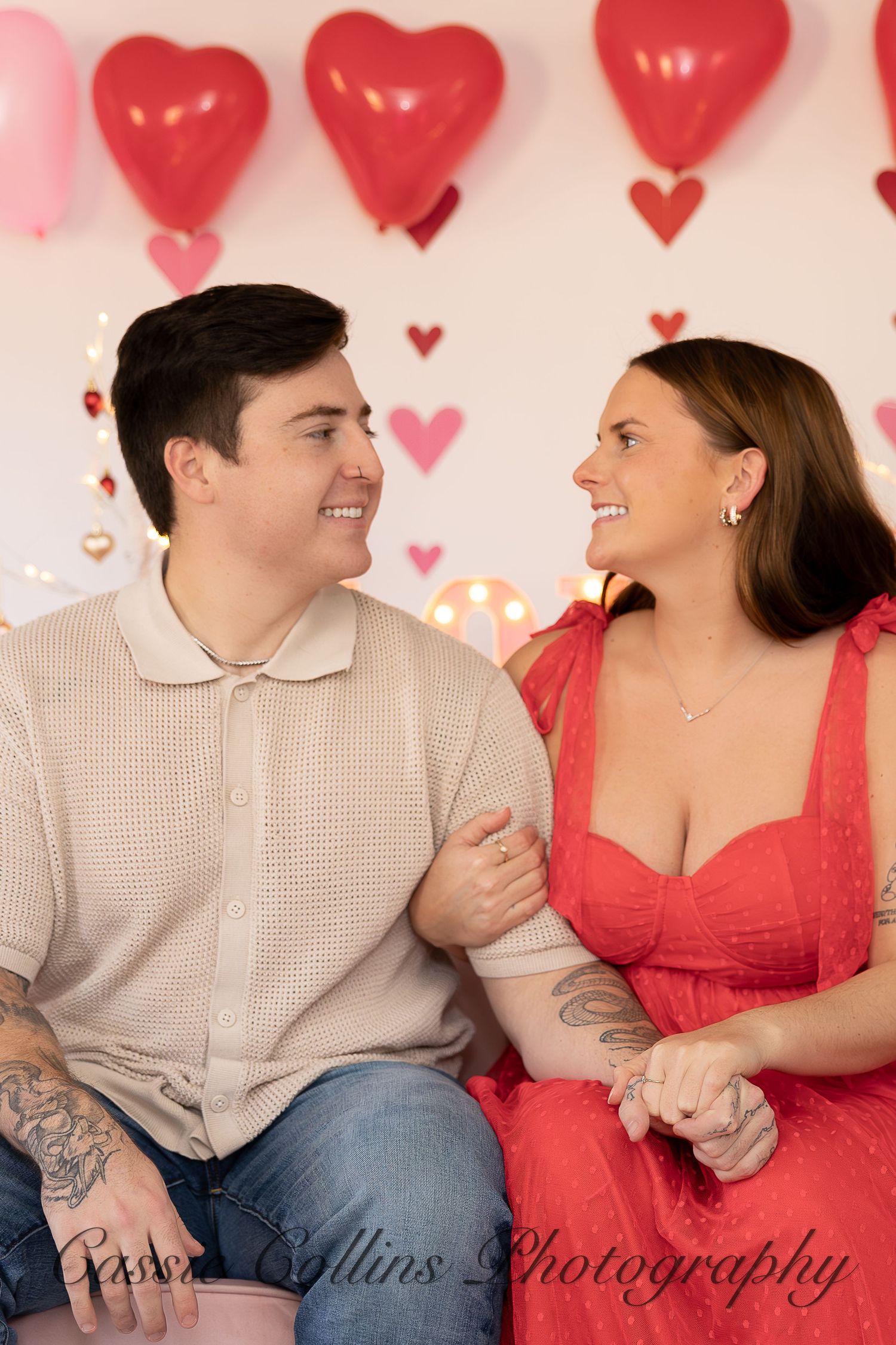 romantic valentines mini session
