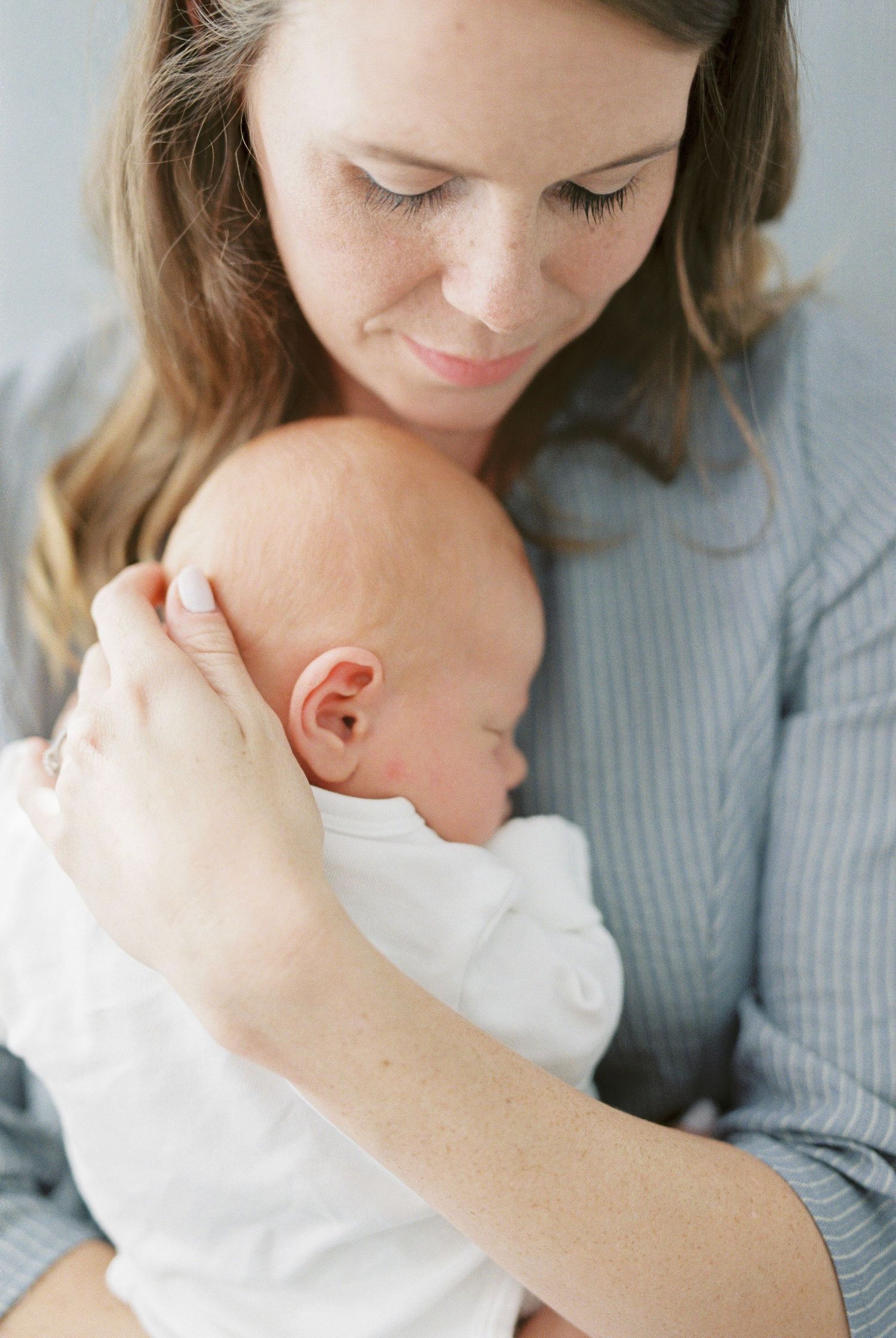 Williamsburg Newborn Lifestyle  Film Photography