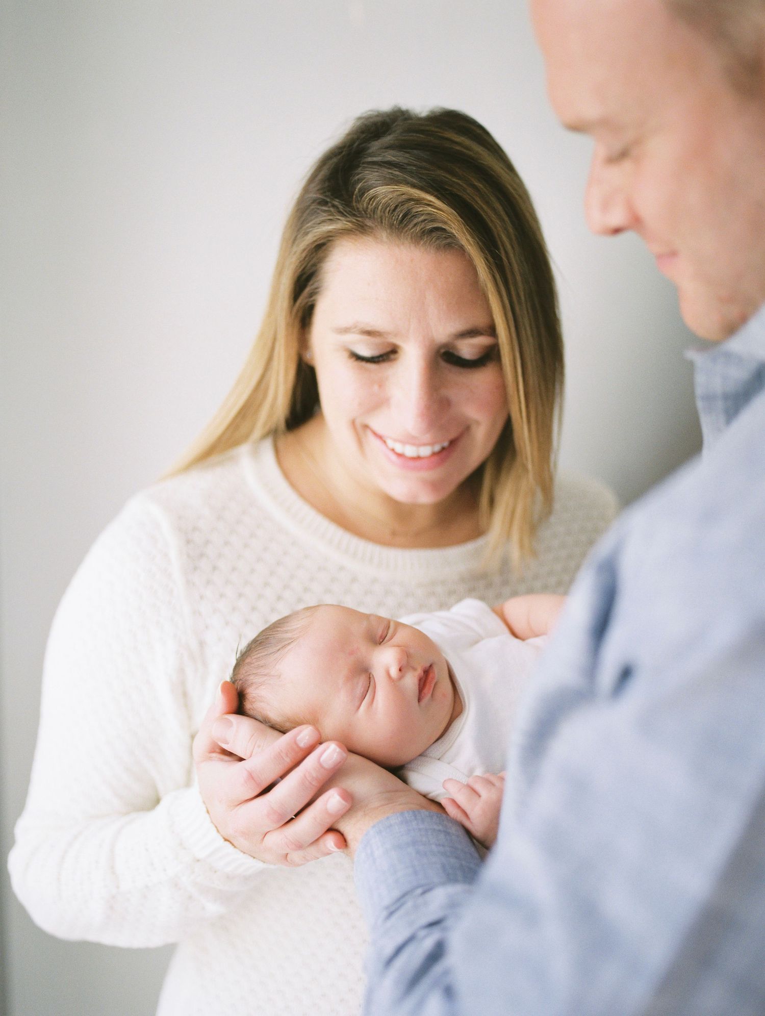 Williamsburg Newborn Lifestyle  Film Photography