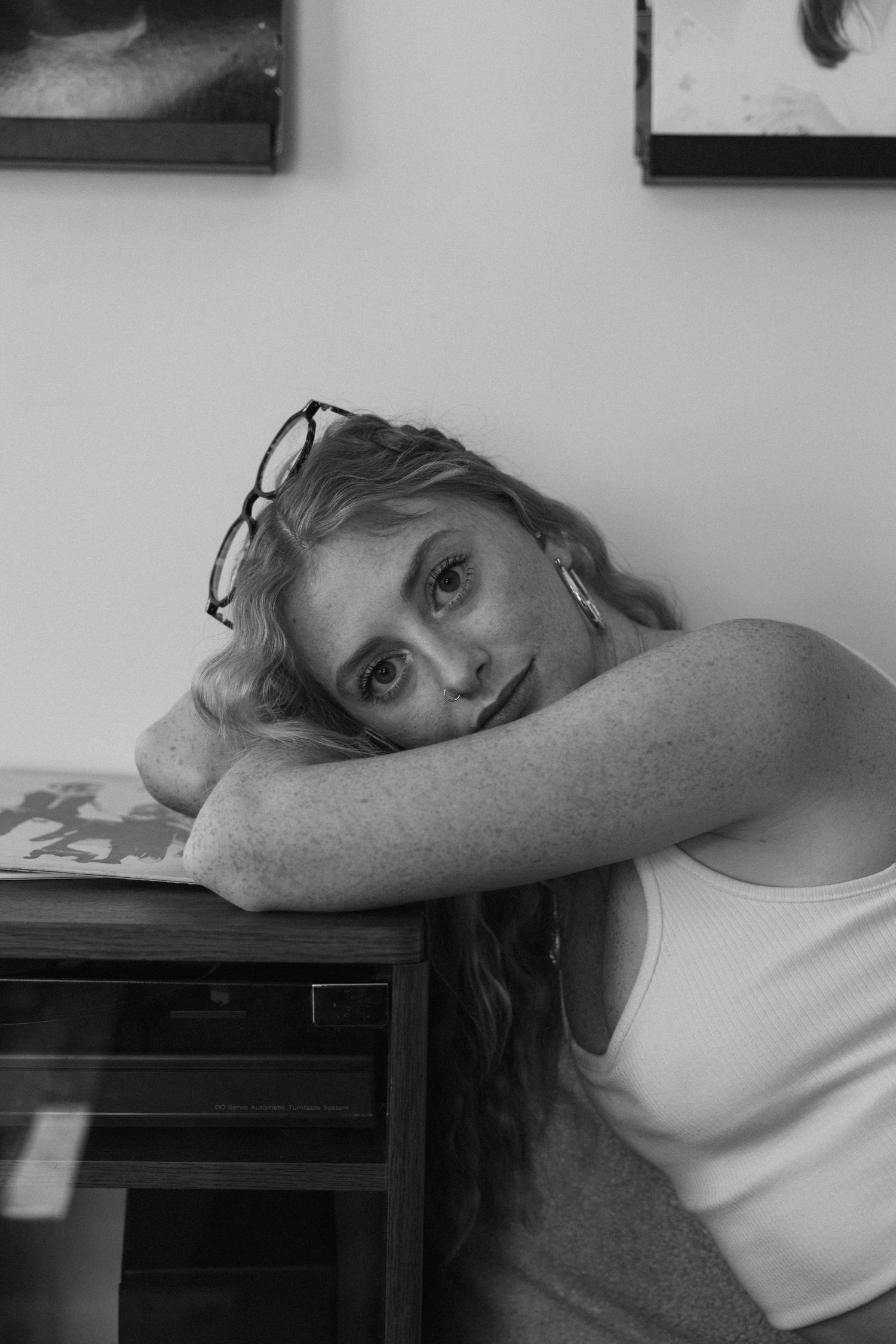 Black and white headshot of north east Florida photographer
