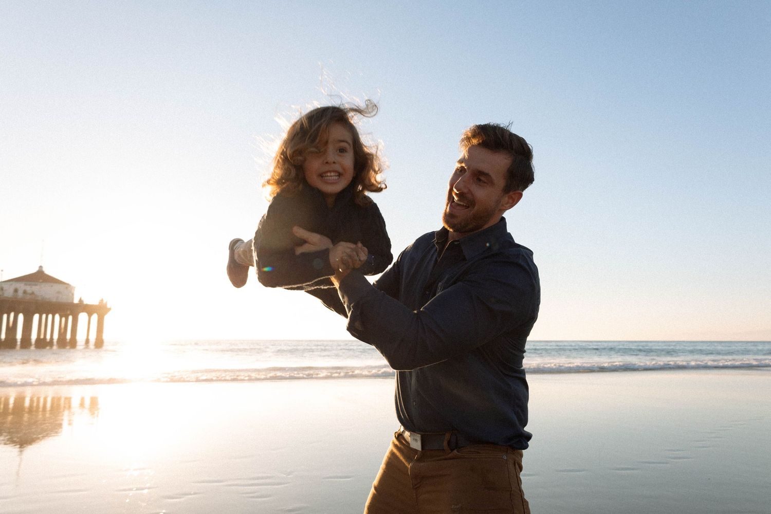 authentic beachside family photoshoot