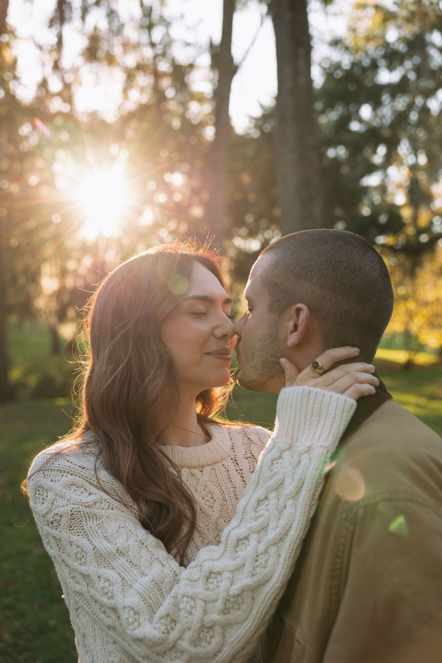 Golden hour couples photography session in Jacksonville, Florida