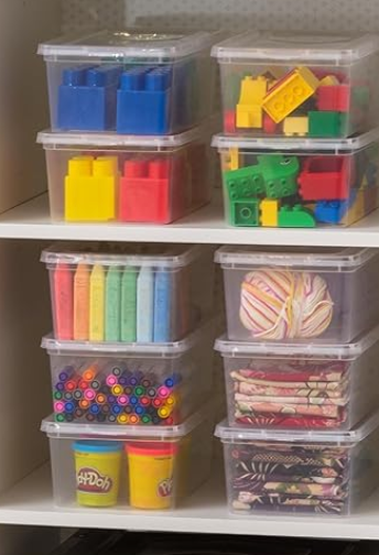 Organized brand props and supplies screenshot