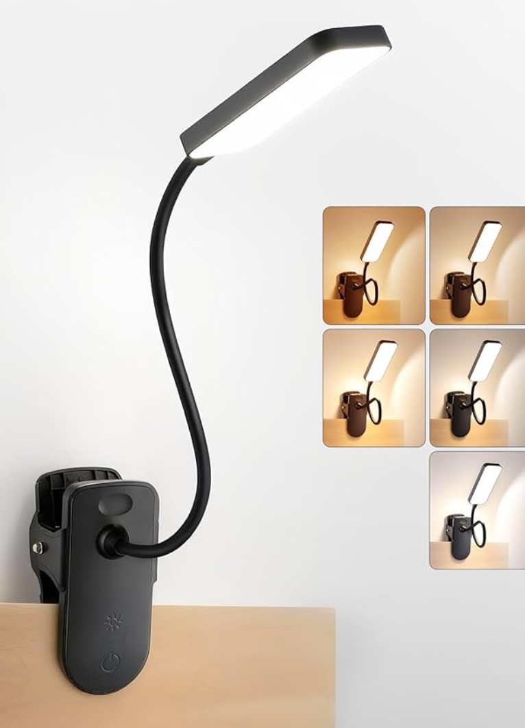 Desk lamp and workspace product screenshot
