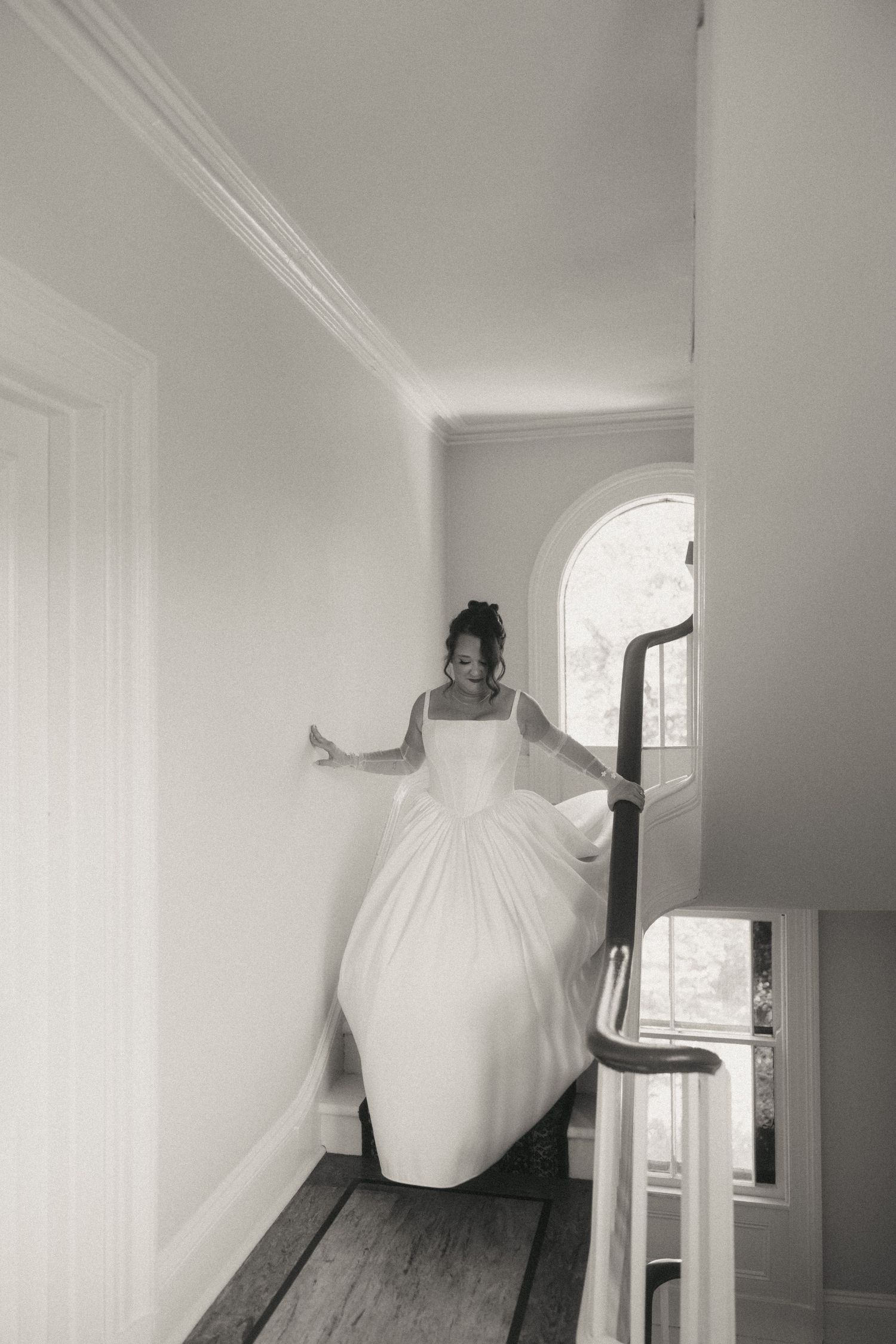 Bride getting ready captured by Newfoundland documentary wedding photographer Kaitlyn Yvette