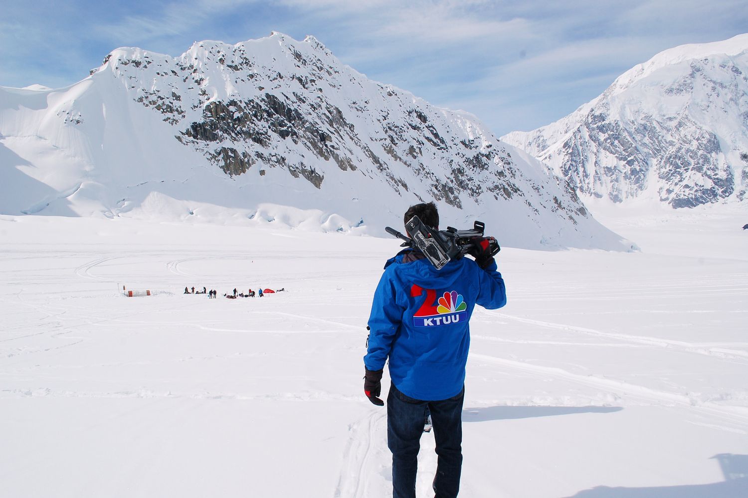 Travis Sean Studios portrait at Denali Base Camp