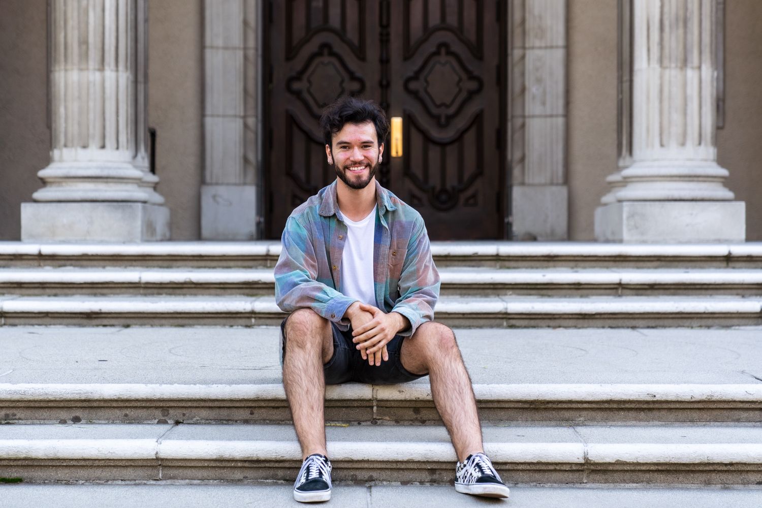 Senior portrait by Travis Sean Studios