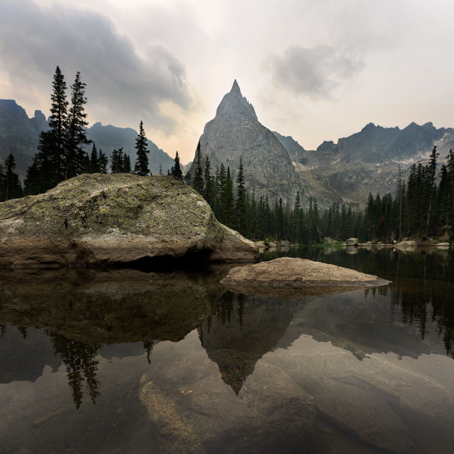 Lone Eagle Peak in Colorado landscape photography by Travis Sean Studios