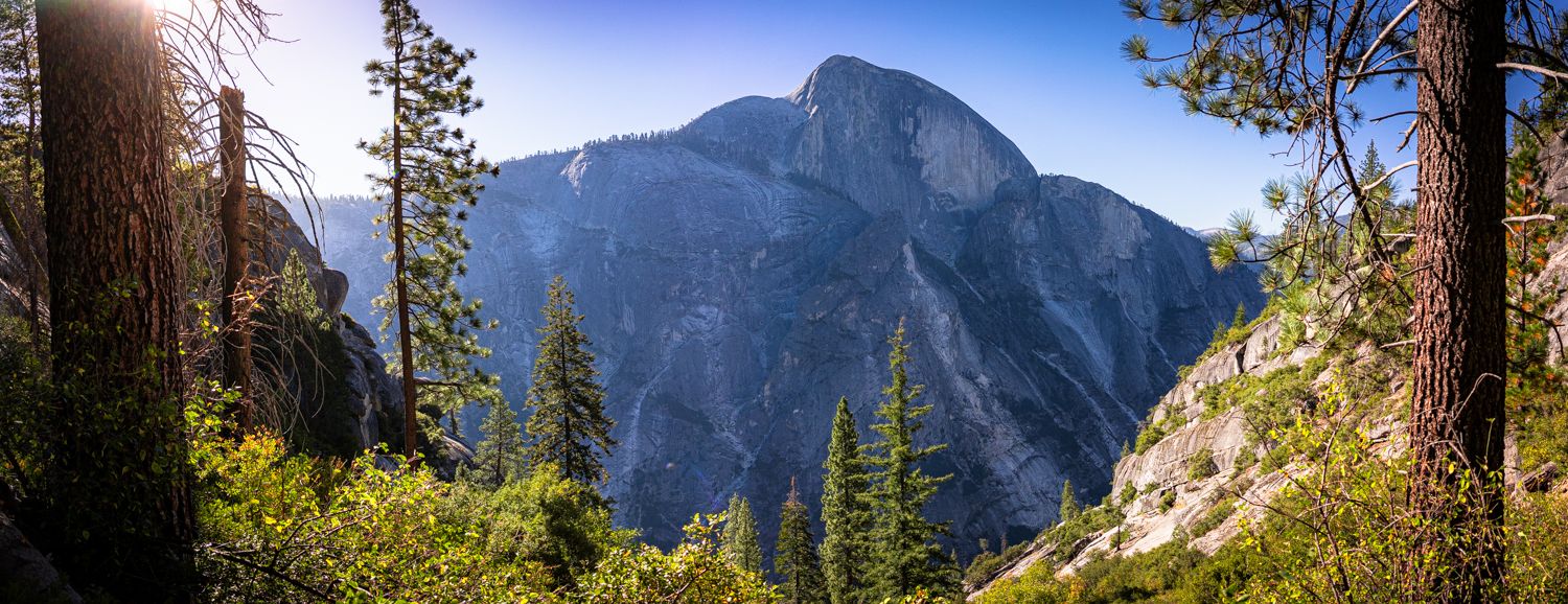 Half dome in Yosemite landscape photography by Travis Sean Studios
